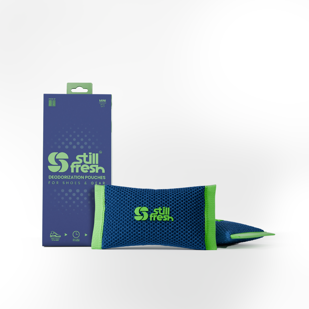 STILLFRESH Shoe Deodorization Pouches Mini Size with box for Shoe Size<UK7