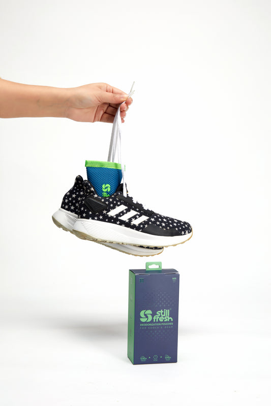 Natural Shoe Deodorizer- Size MINI (Pack of Two)– Reusable Odor Eliminator for Shoes & Gear